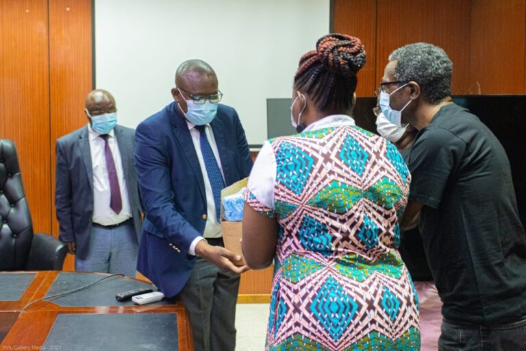 PPE handover to Ministry of Health